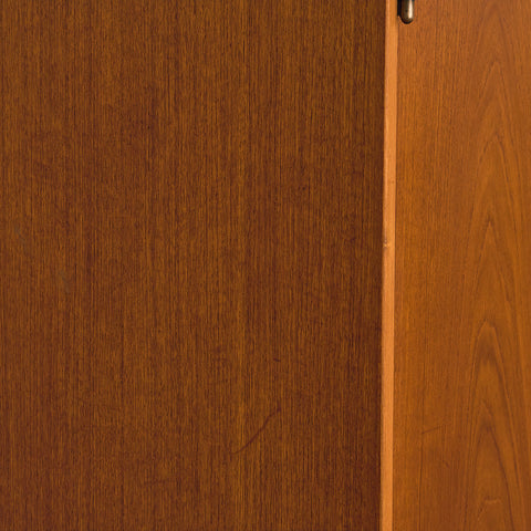 Swedish highboard in teak by Hugo Troeds, Bjärnum