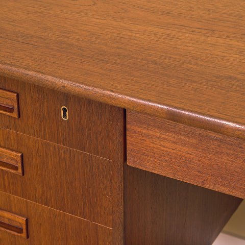 Danish writing desk in teak