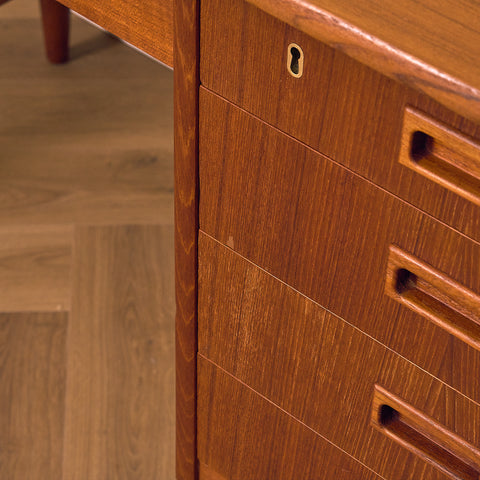 Danish writing desk in teak