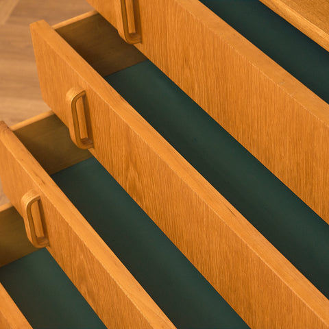 Swedish bookshelf in oak by Bertil Fridhagen for Bodafors