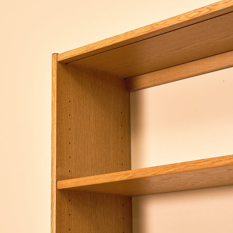 Swedish bookshelf in oak by Bertil Fridhagen for Bodafors