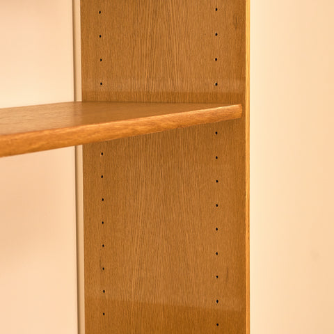 Swedish bookshelf in oak by Bertil Fridhagen for Bodafors