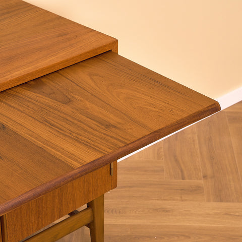Swedish sideboard in teak and beech