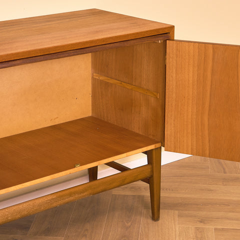 Swedish sideboard in teak and beech