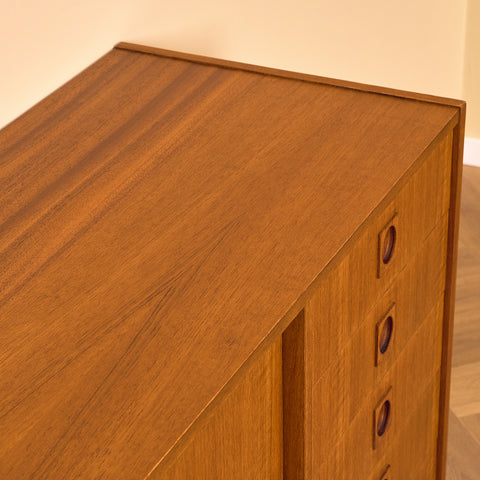 Long Danish sideboard in teak