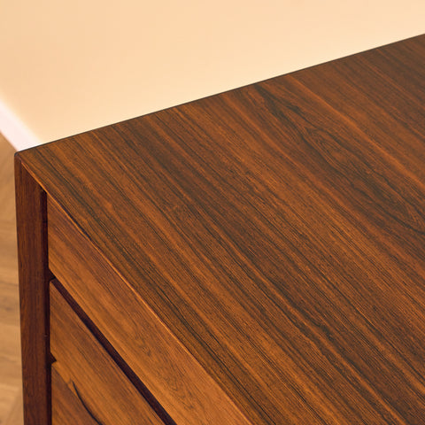 Danish chest of drawers in Santos rosewood by Svend AAge Rasmussen