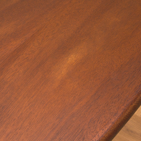 Danish oval dining table in mahogany by Skovby Møbelfabrik