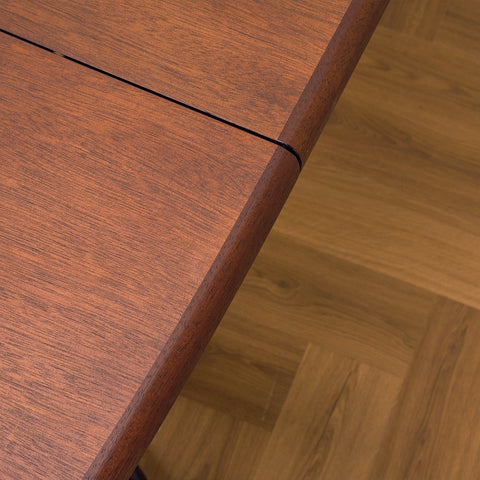 Danish oval dining table in mahogany by Skovby Møbelfabrik