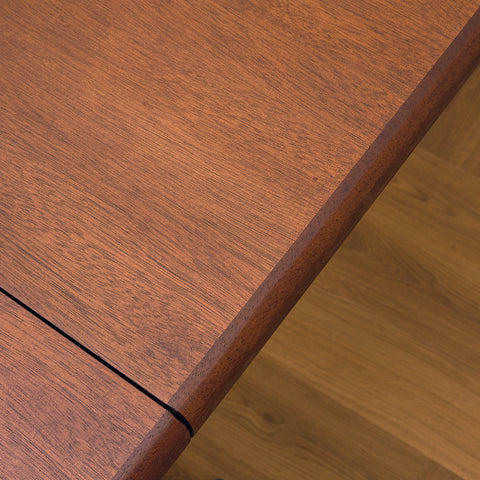 Danish oval dining table in mahogany by Skovby Møbelfabrik