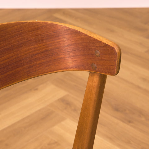 Danish set of 4 dining chairs 'model 206' by Thomas Harlev for Farstrup