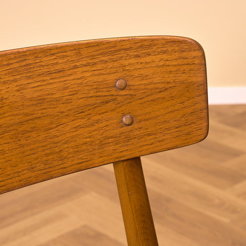 Dining chairs in teak & beech by Farstrup