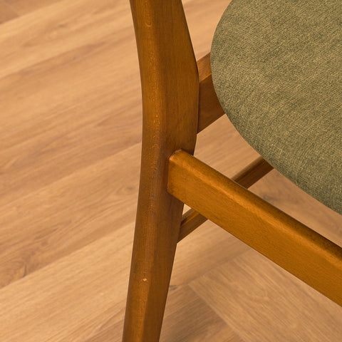 Dining chairs in teak & beech by Farstrup