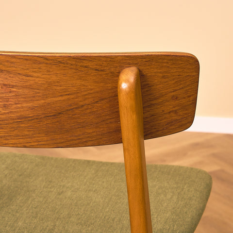 Dining chairs in teak & beech by Farstrup