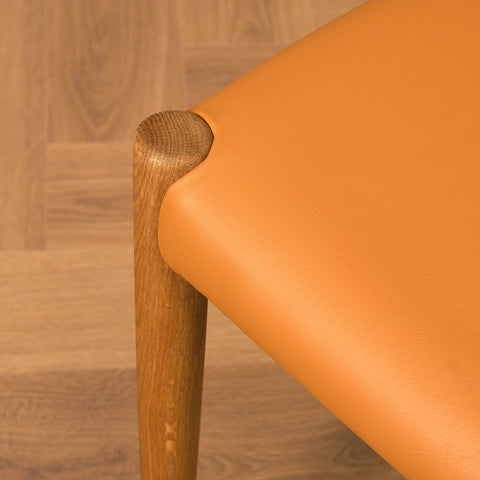Danish dining chairs in oak by Knud Faerch for Slagelse Möbelfabrik a/s, model No343