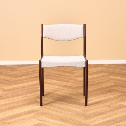 Danish dining chairs in Santos rosewood