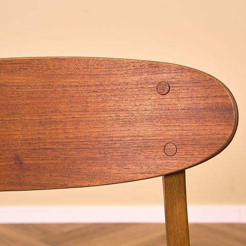 Swedish dining chairs in oak & teak by IKEA, model 'Boel'