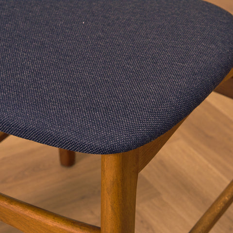 Swedish dining chairs in oak & teak by IKEA, model 'Boel'