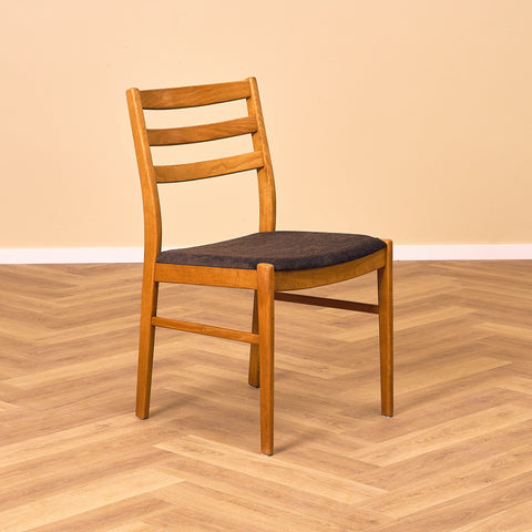 Swedish dining chairs in beech by NC Möbelfabrik