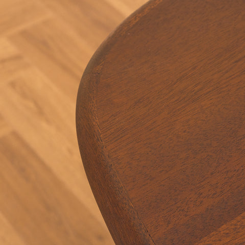 Danish oval dining table in mahogany by Skovby Møbelfabrik