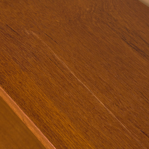 Swedish bookshelf in teak
