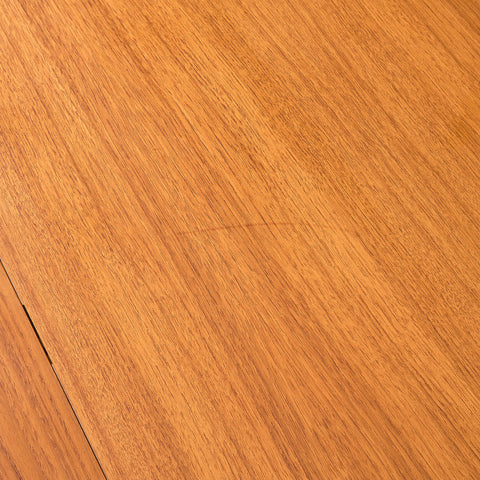 Swedish round dining table in teak
