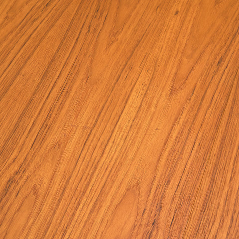 Swedish round dining table in teak