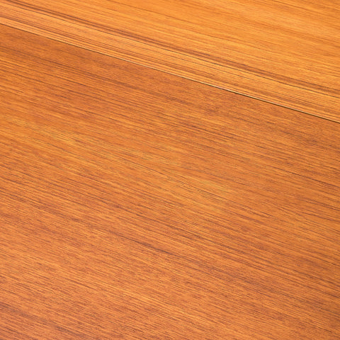 Swedish round dining table in teak by B. Fridhagen for Bodafors