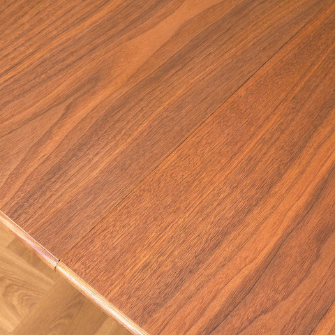 Swedish oval dining table in walnut and beech by Svante Skogh, model "Vindö"