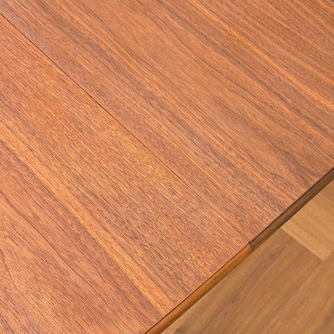 Swedish oval dining table in walnut and beech by Svante Skogh, model "Vindö"
