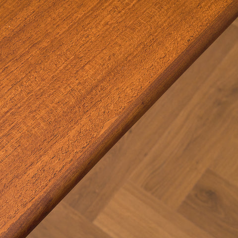 Danish rectangular dining table in teak