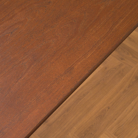 Danish rectangular dining table in teak