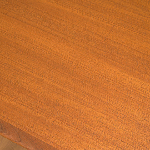 Danish rectangular dining table in teak