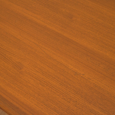 Danish rectangular dining table in teak