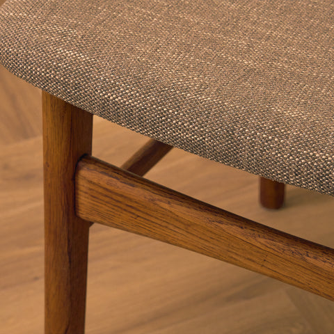Danish dining chairs in teak & oak by Farstrup