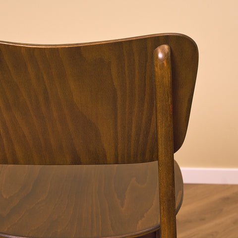 Danish dining chair in beech and oak by Ib Kofod-Larsen