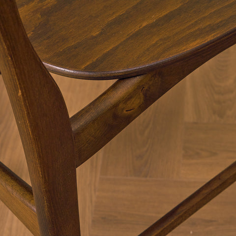 Danish dining chair in beech and oak by Ib Kofod-Larsen