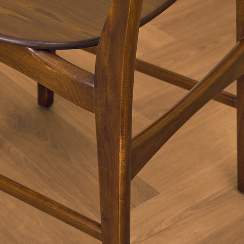 Danish dining chair in beech and oak by Ib Kofod-Larsen