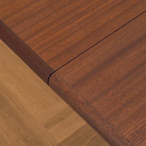 Danish oval dining table in mahogany by Skovby Møbelfabrik
