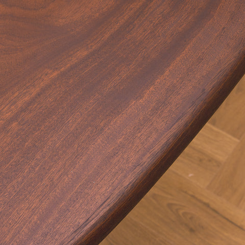 Danish oval dining table in mahogany by Skovby Møbelfabrik