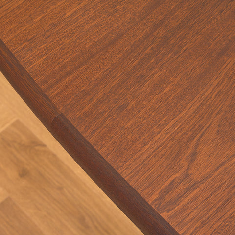 Danish oval dining table in mahogany by Skovby Møbelfabrik