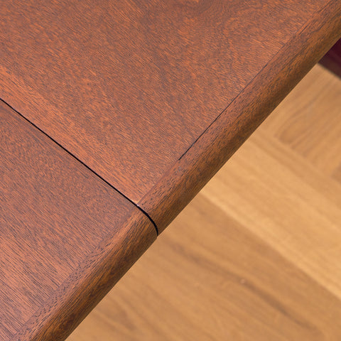 Danish oval dining table in mahogany by Skovby Møbelfabrik