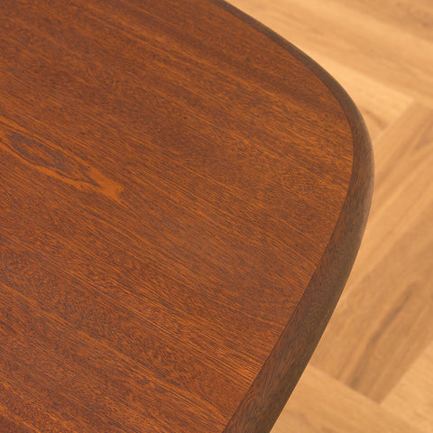 Danish oval dining table in mahogany by Skovby Møbelfabrik