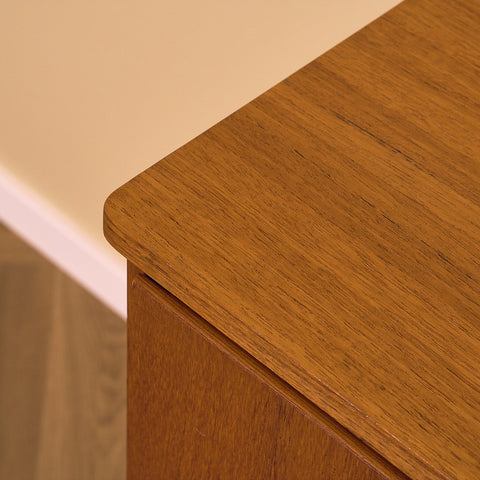 Swedish chest of drawers in teak and beech