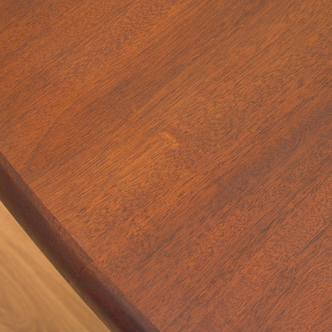 Danish oval dining table in mahogany by Skovby Møbelfabrik