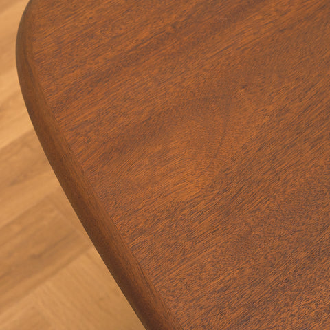 Danish oval dining table in mahogany by Skovby Møbelfabrik