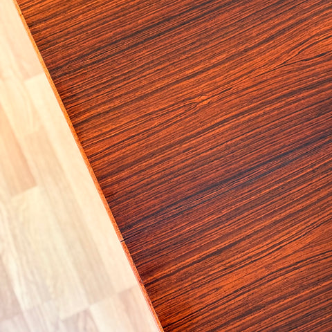 Danish dining table in Santos rosewood "Arne Vodder style"