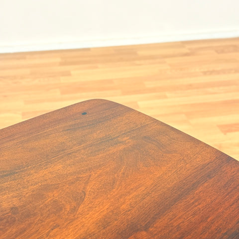 Danish set of nest of tables in teak & beech