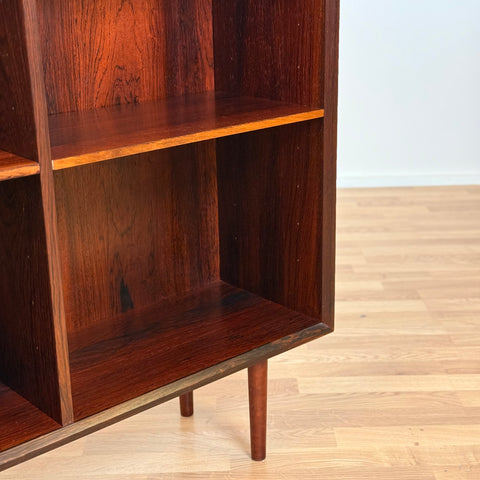 Danish bookshelf in Santos rosewood