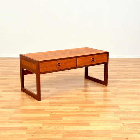 Swedish side table in teak by Arne Wahl Iversen for IKEA