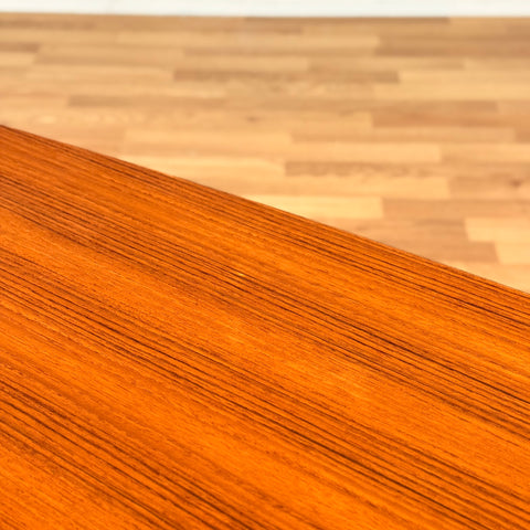 Swedish coffee table in teak & beech by Alberts Tibro